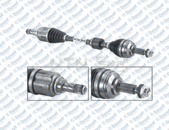RN-8134 Komple Aks Sol On Uzunluk 662mm Renault Clio Iv 1.5 Dci 2012-2020